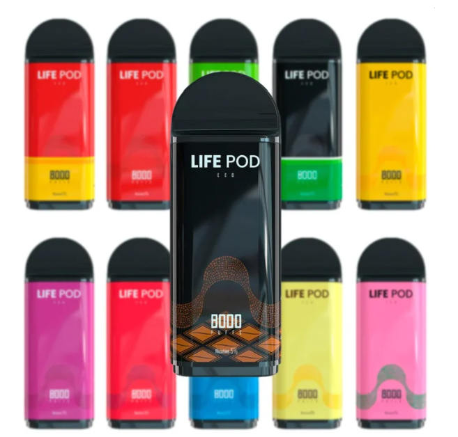 Lifepod 8K · Refil (requer bateria)
